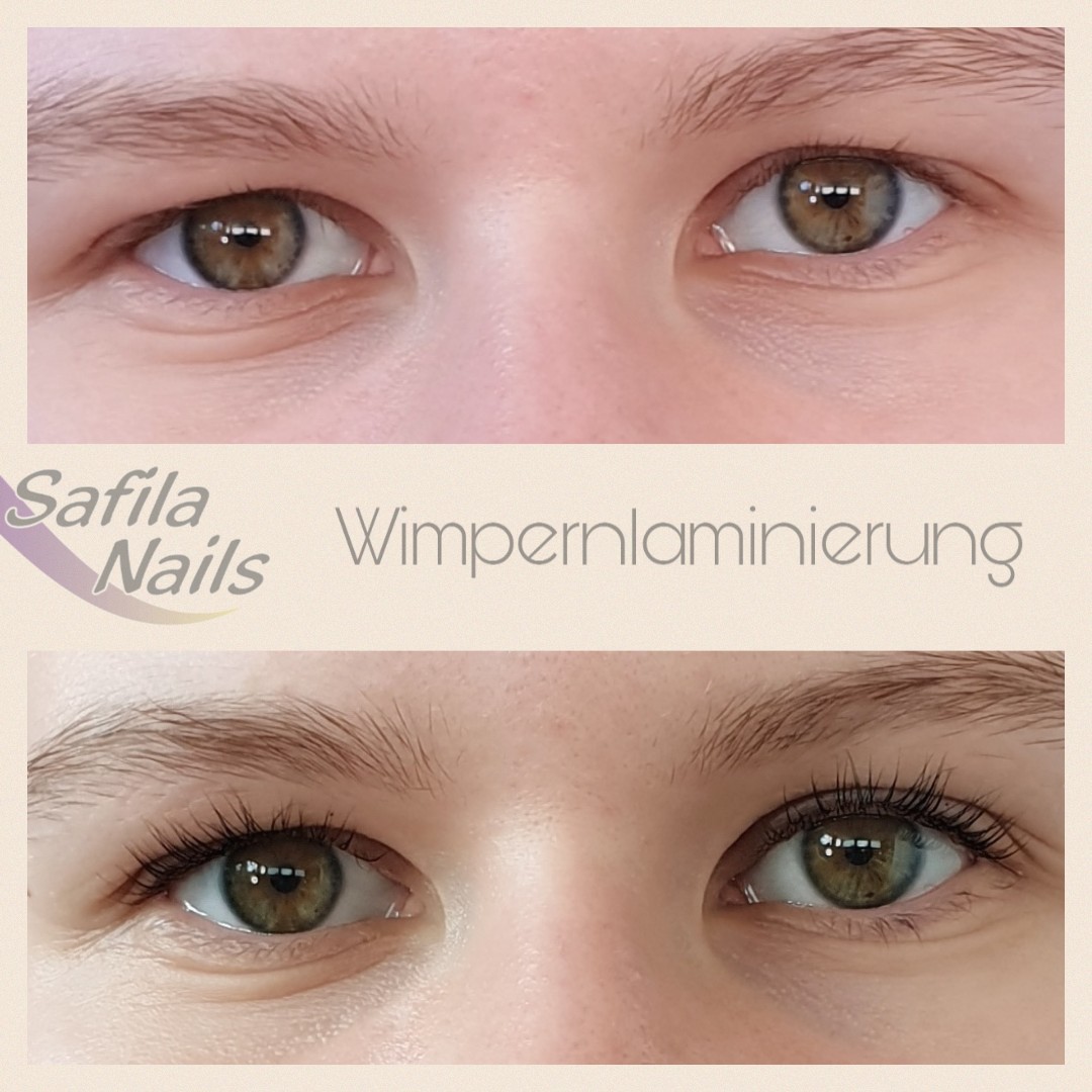 Wimpernlaminierung, Lashlifting, Wimpern